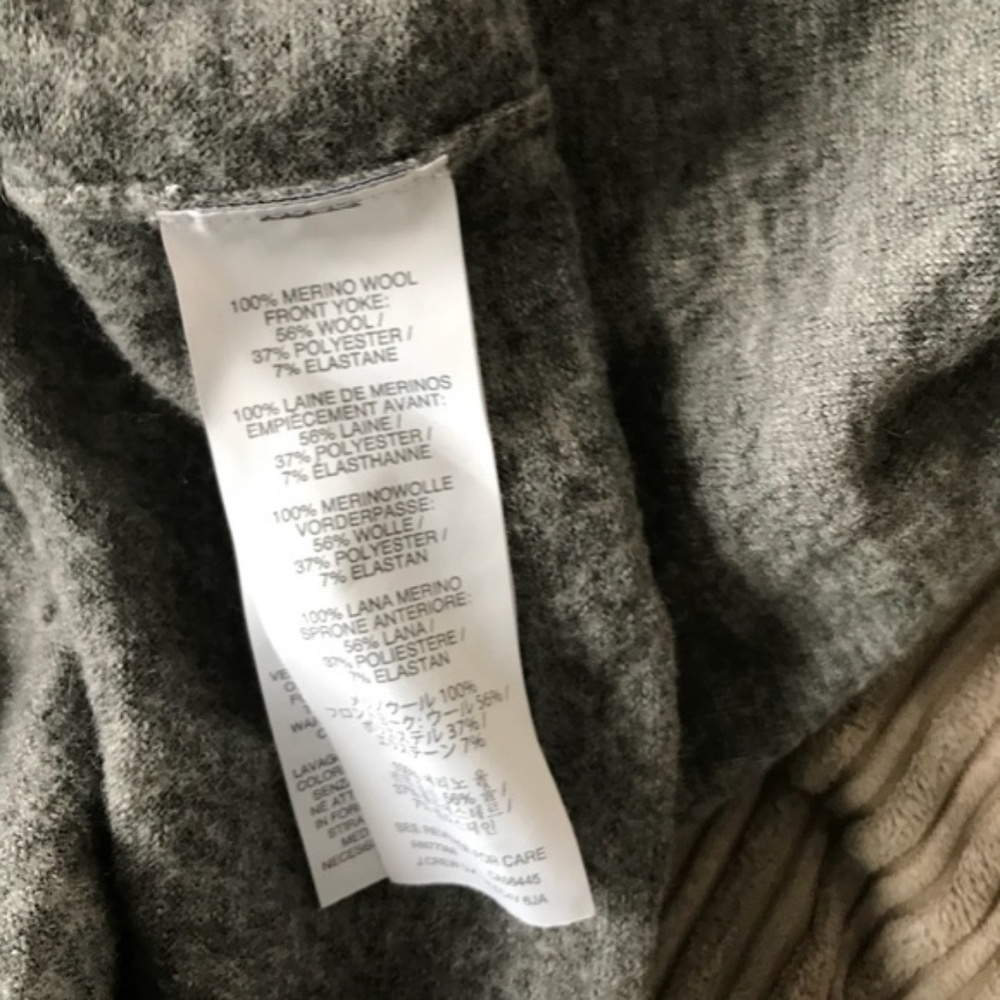 J. Crew Gray Sparkle Wool Sweater - Picture 8 of 8